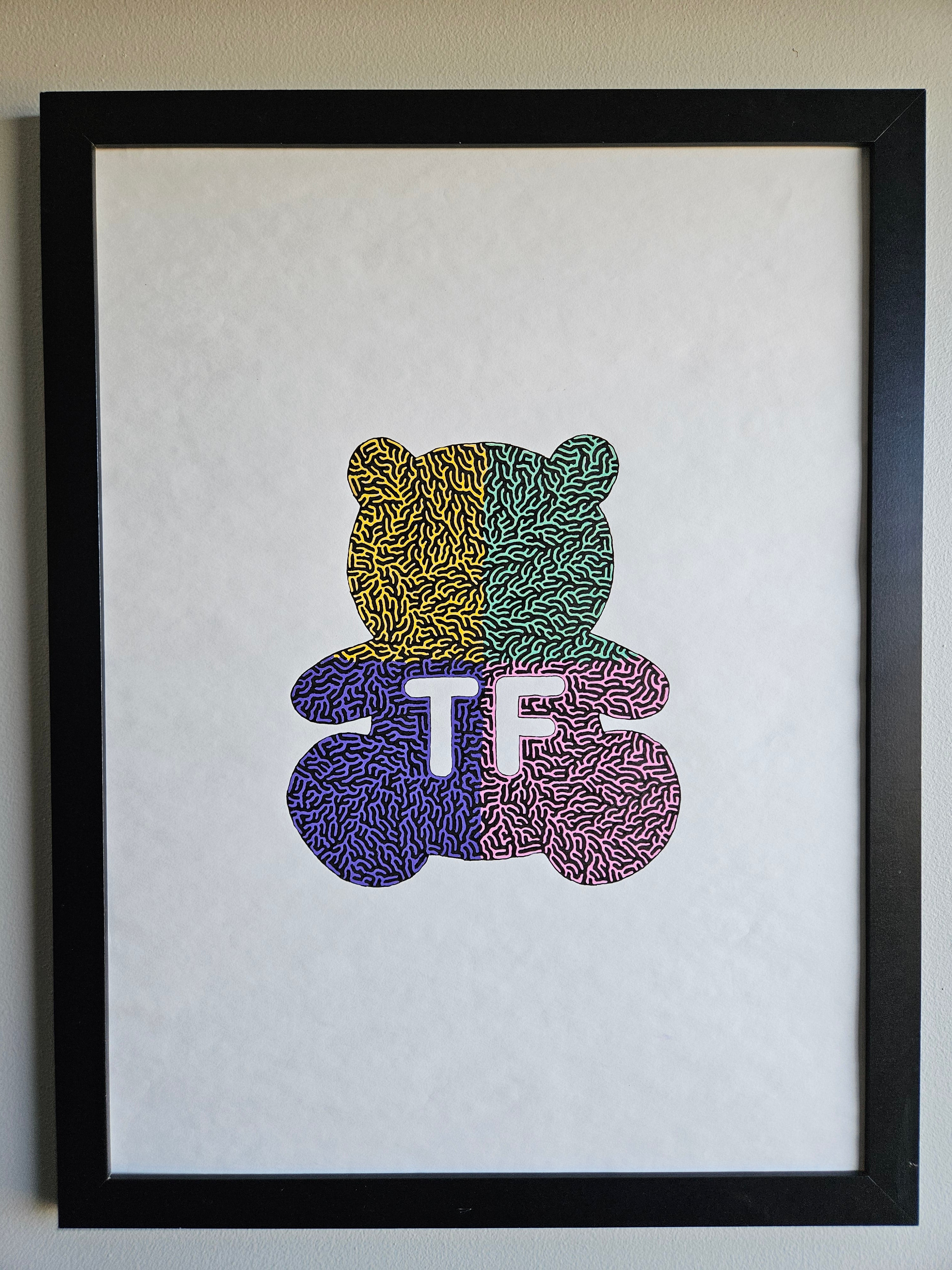 TF Teddy Art Print — Preorder